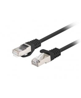 PATCHCORD CAT.6 FTP 0.5M Black FLUKE PASSED LANBERG 10-PACK
