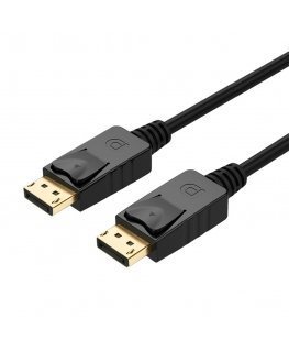 UNITEK Y-C610BK DisplayPort kabelis 5 m Melns