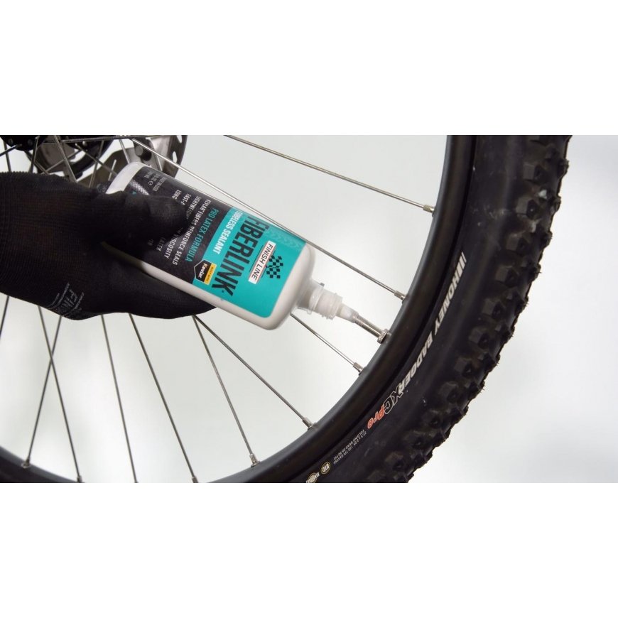 Bekamerinių padangų užpildas/hermetikas Finish Line FiberLink 240ml – 3