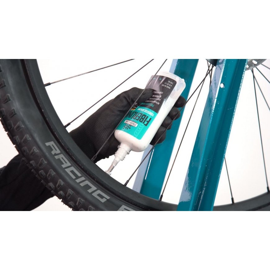 Bekamerinių padangų užpildas/hermetikas Finish Line FiberLink 240ml – 4
