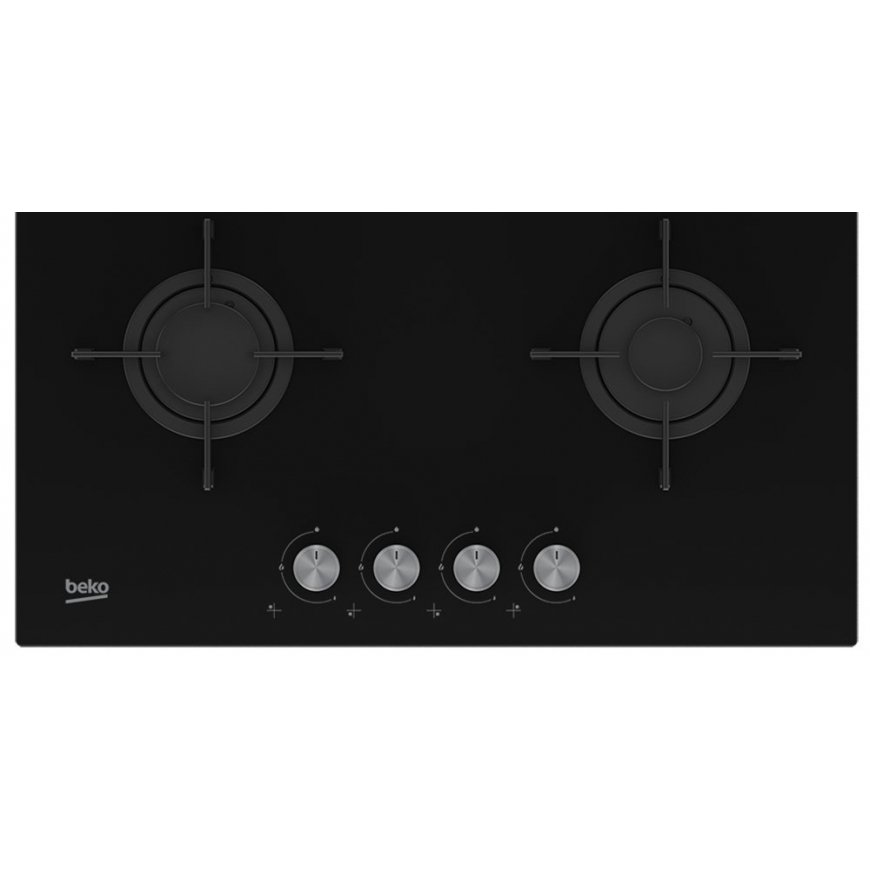 Beko HILG 64220 S Melns Iebūvēts Gāzes 4 zone(s) – 2