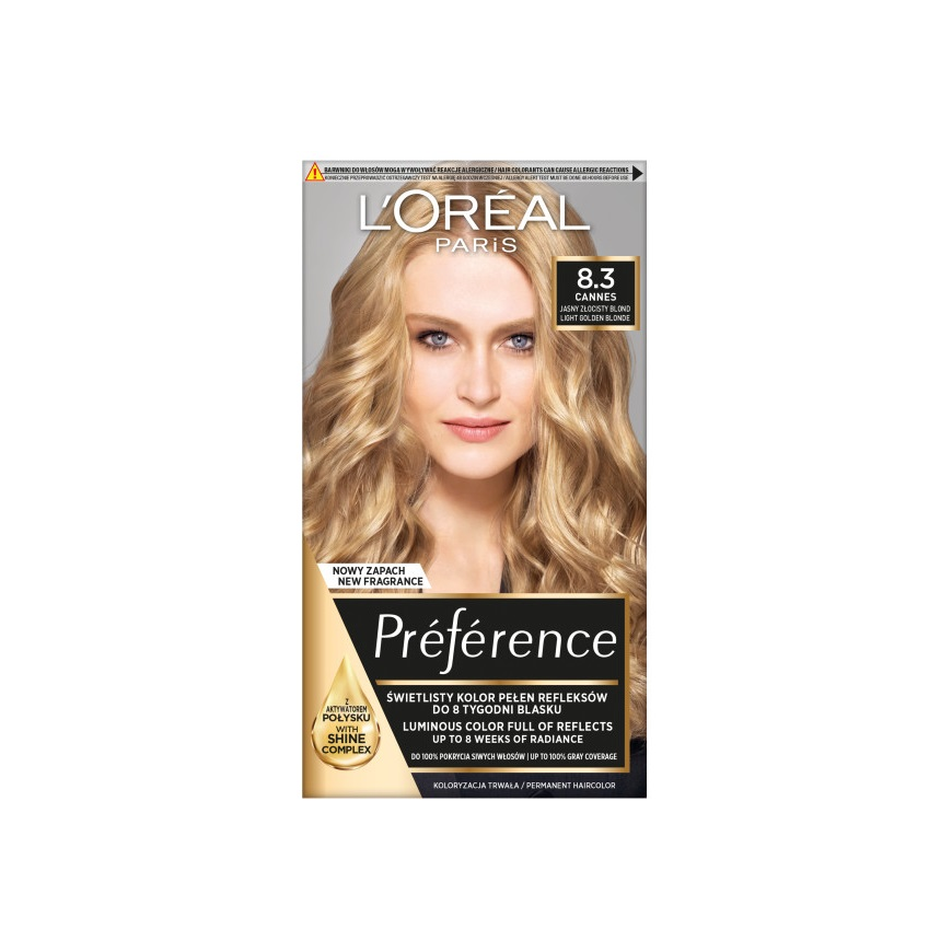 L'Oreal Paris Recital Preference X Šviesiai blondinė auksinė