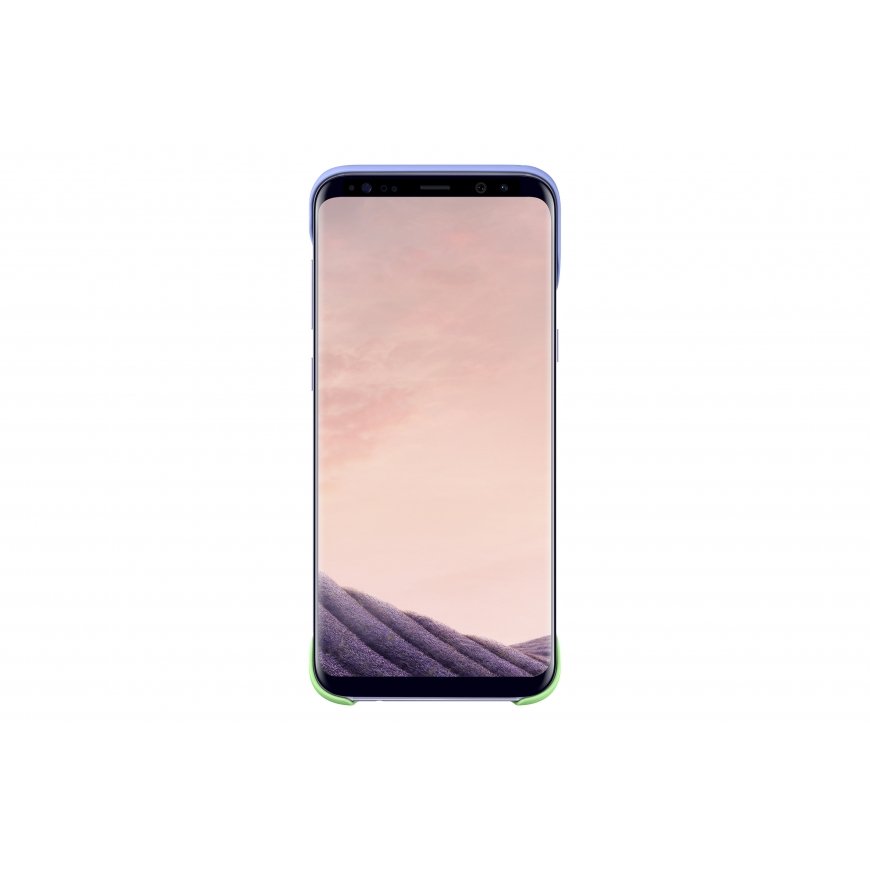 Samsung EF-MG955 matkapuhelimen suojakotelo 15,8 cm (6.2") Suojus Vihreä, Violetti