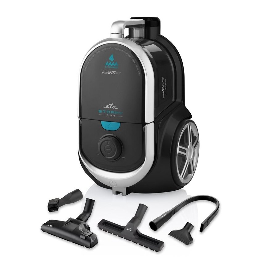Eta Stormy Car 2,2 L Sylinteripölynimuri Kuiva 800 W Pussiton – 4