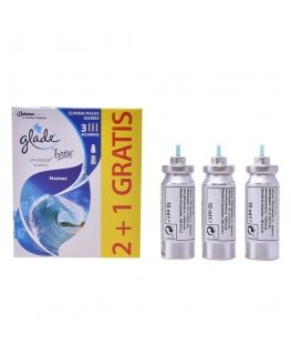 Glade Un Toque Ambientador Recambio Marine 3 Piezas