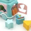 WOOPIE BABY Samochodzik Muzyczny Sorter su Cymbałkami Rožinė WOOPIE BABY Samochodzik Muzyczny Sorter su Cymbałkami Rožinė