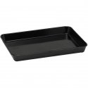 Hendi container for meat made of melamine 420x280x60mm black