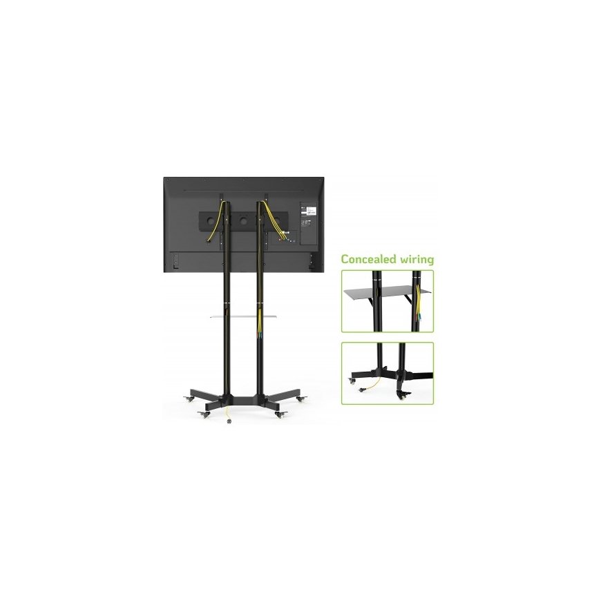Techly 309982 TV mount 165.1 cm (65") Black – 4
