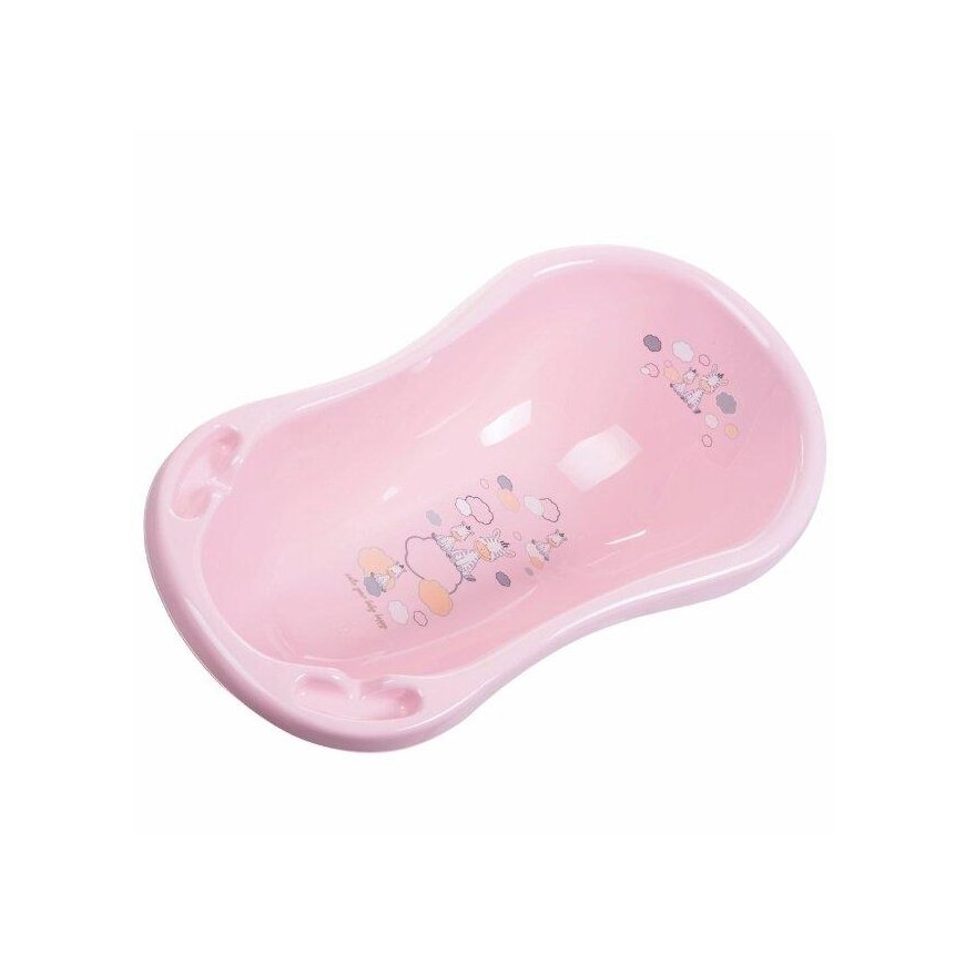 MALTEX bathtub 84cm, Zebriukas, pink, 6807