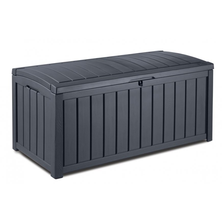 Keter Glenwood Deck Box Storage bag Rectangular Graphite