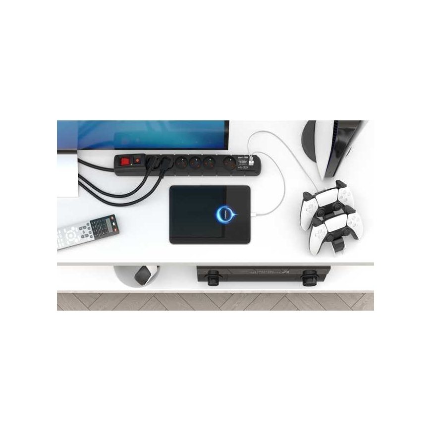 ACAR S6 POWER STRIP USB A+C