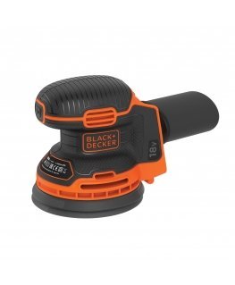 Black & Decker BDCROS18N-XJ kantav lihvija Orbitaallihvija 12000 RPM Must, Oranž
