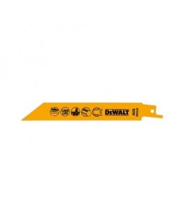 DeWALT DT2346-QZ полотно для лобзика/сабельной пилы Полотно ножовки Высокоуглеродистая сталь 5 шт