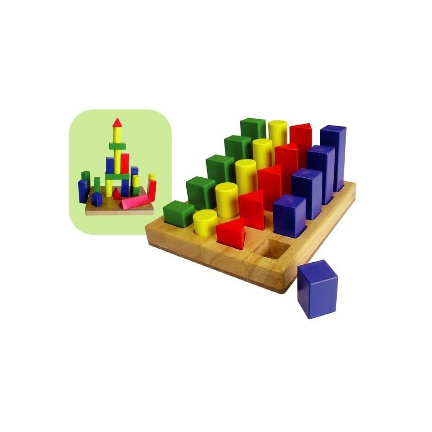 Wooden educational blocks, Viga – 3