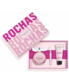Rochas Mademoiselle Eau De Parfum Spray, 90 ml Set 3 Pieces