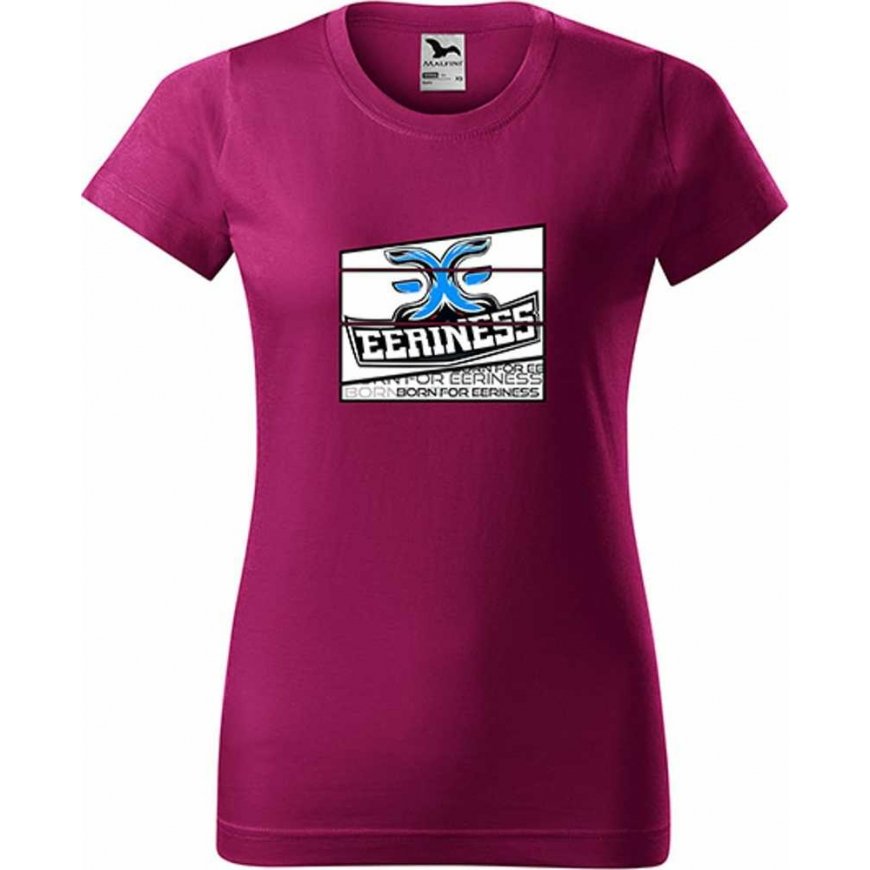 EERINESS t-shirt EERINESS, women's, fuchsia red, size S