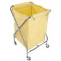 Royal Catering Cart na brudne pranie zładwany nierdzewny 200L