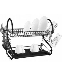 ATL AG373E 2suszarka for dishes 2 poziomy black