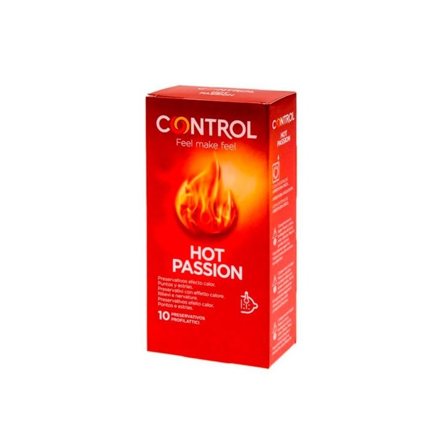 Control Hot Passion condoms heating effect 10U