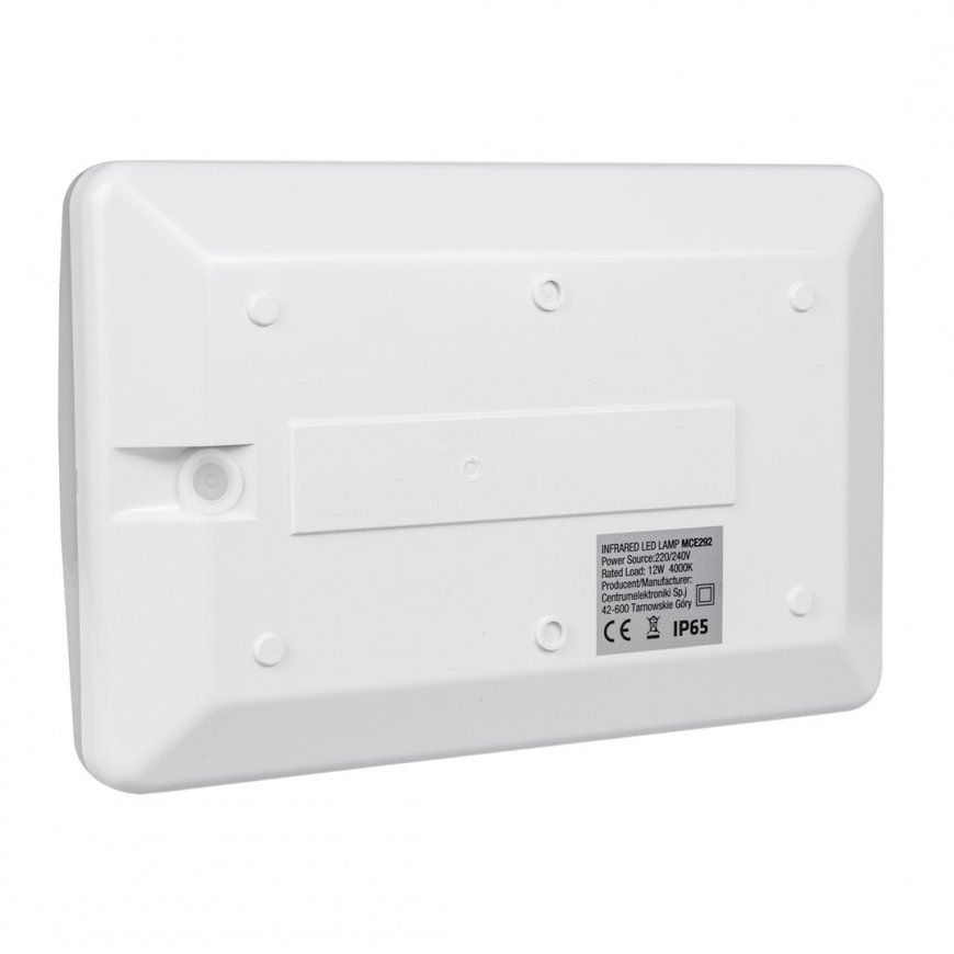 Maclean LED lamp, house number, with twilight sensor, white, 12W, IP65, neutral (4000K), 950lm, MCE292 W – 5