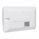 Maclean LED lamp, house number, with twilight sensor, white, 12W, IP65, neutral (4000K), 950lm, MCE292 W Maclean LED lamp, house number, with twilight sensor, white, 12W, IP65, neutral (4000K), 950lm, MCE292 W