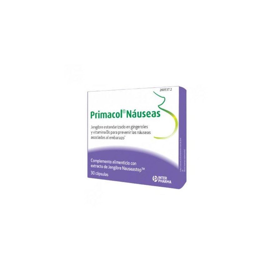 Inter Pharma Primacol nausea 30 capsules