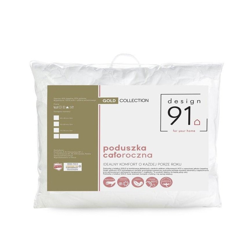 Eurofirany D91 / PO / GOLD 40X40 Pagalvės užvalkalas Pagalvės užvalkalas – 3