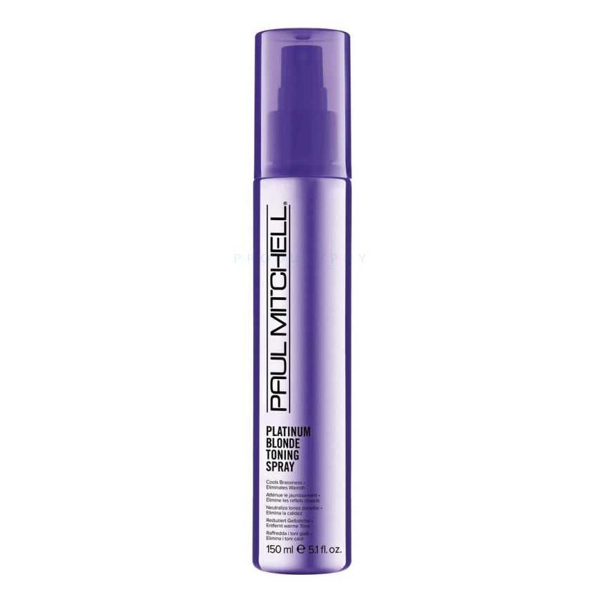 Paul Mitchell, Skirtas šviesiems plaukams Platinum Skirtas šviesiems plaukams, Paraben-Free, Hair Toning Purškiklis, For Skirtas