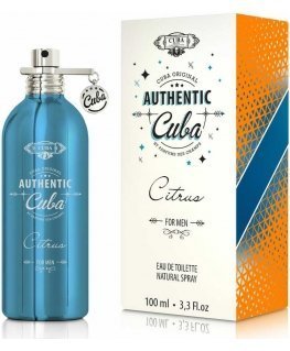 Cuba Authentic Citrus EDT tualetinis vanduo vyrams, 100 ml