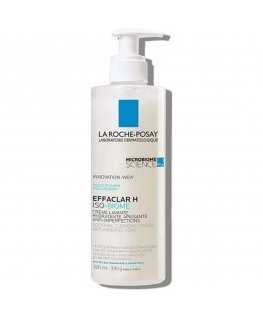 Kremas-gelis plaukams La Roche-Posay Effaclar, H Iso-Biome, valo ir ramina, MB424700, 390 ml