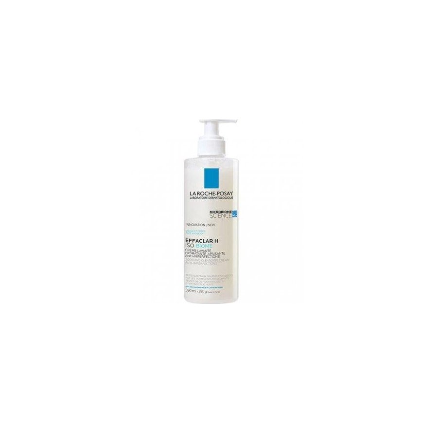 Hair cream-gel La Roche-Posay Effaclar, H Iso-Biome, cleans and soothes, MB424700, 390 ml – 2