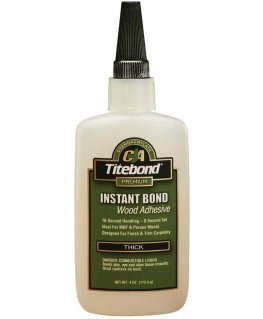 Universal instant glue Titebond Instant Bond Thick 118 ml viscous