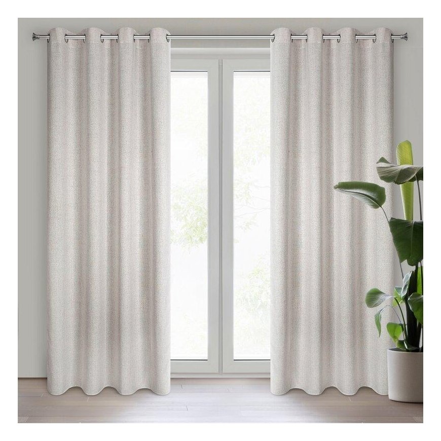 Eurofirany ZAS / LINDA / BEIGE 140X250 TRANS – 5