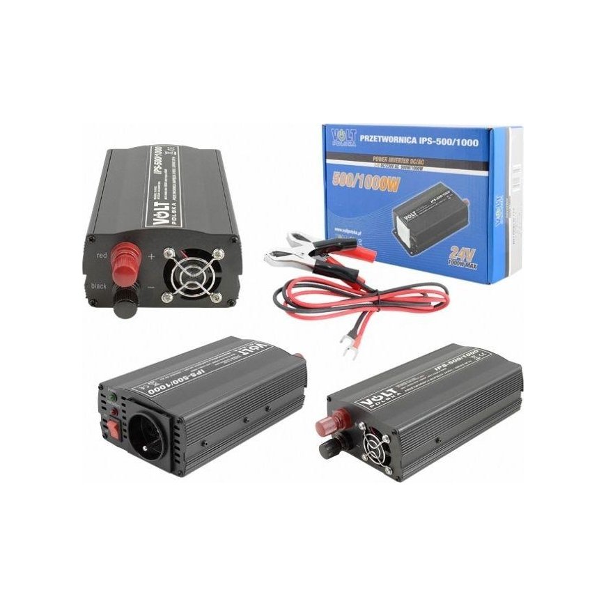 Volt converter 500/1000W 24/230V VOLT