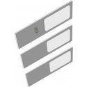 Orno PLANA set of 3 LED lamps under the cabinet, 3x4W, 3x240lm, 4000K, with contactless switch, gray Orno PLANA set of 3 LED lamps under the cabinet, 3x4W, 3x240lm, 4000K, with contactless switch, gray