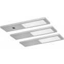 Orno PLANA set of 3 LED lamps under the cabinet, 3x4W, 3x240lm, 4000K, with contactless switch, gray Orno PLANA set of 3 LED lamps under the cabinet, 3x4W, 3x240lm, 4000K, with contactless switch, gray