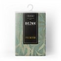 Eurofirany BLINK / 15 Velvet table runner with delicate light golden branch motif, 35X180 cm, color: dark mint Eurofirany BLINK / 15 Velvet table runner with delicate light golden branch motif, 35X180 cm, color: dark mint