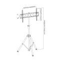 Techly ICA-TR17T signage display mount 177.8 cm (70") Black Techly ICA-TR17T signage display mount 177.8 cm (70") Black