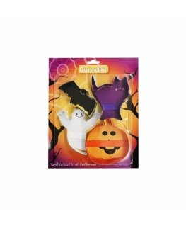 Biscuit tins set of 4 Halloween 10 x 2 cm