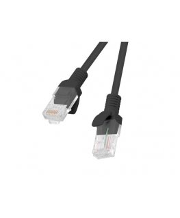 Lanberg PCU5-20CC-0300-BK сетевой кабель Черный 3 m Cat5e U/UTP (UTP)