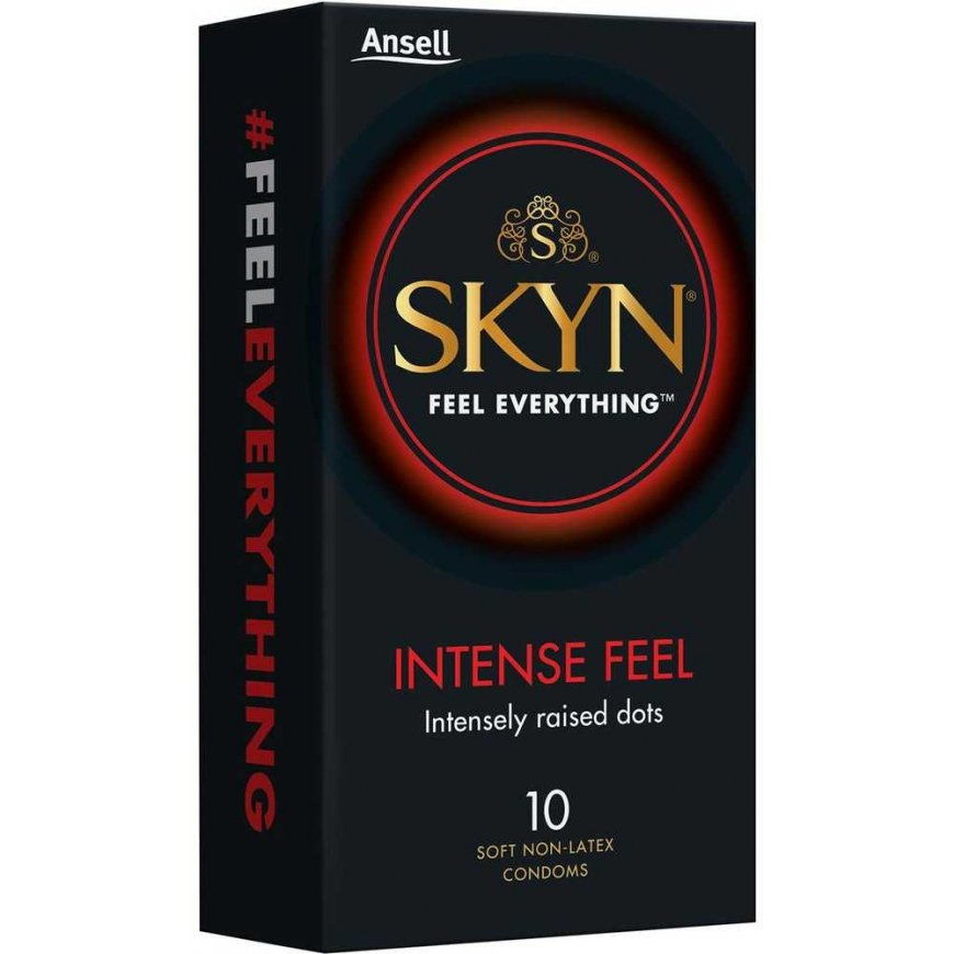 SKYN Intense Feel Prezervatyvai be latekso (10 vnt.) – 2