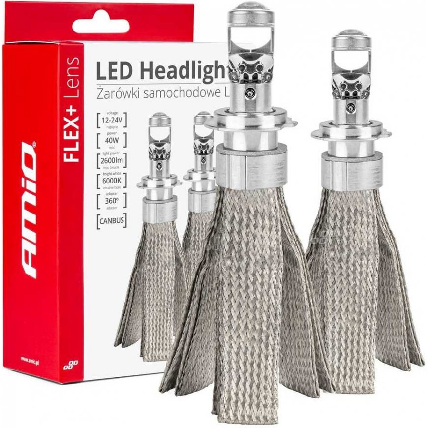 AMiO Żarówki samouke led seria flex+