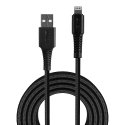 Lindy 31293 „Lightning“ kabelis 3 m Juoda