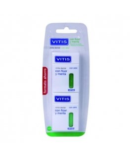 Vitis dantų juosta su fluoru ir mėtomis 2x50m