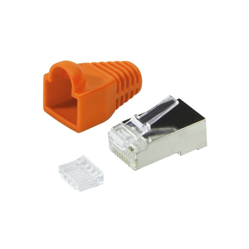 LogiLink MP0022O wire connector RJ-45 Orange