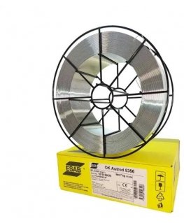 Suvirinimo viela ESAB OK Autrod 5356 Al Mg5 1,2mm 7,0kg