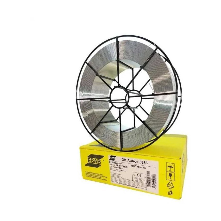 Suvirinimo viela ESAB OK Autrod 5356 Al Mg5 1,2mm 7,0kg