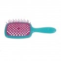 Janeke "Superbrush" styling brush for clarifying hair Turquoise-Pink