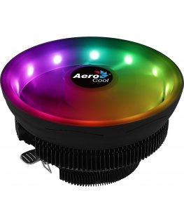 Aerocool Core Plus Процессор Кулер 13,6 cm Черный, Белый