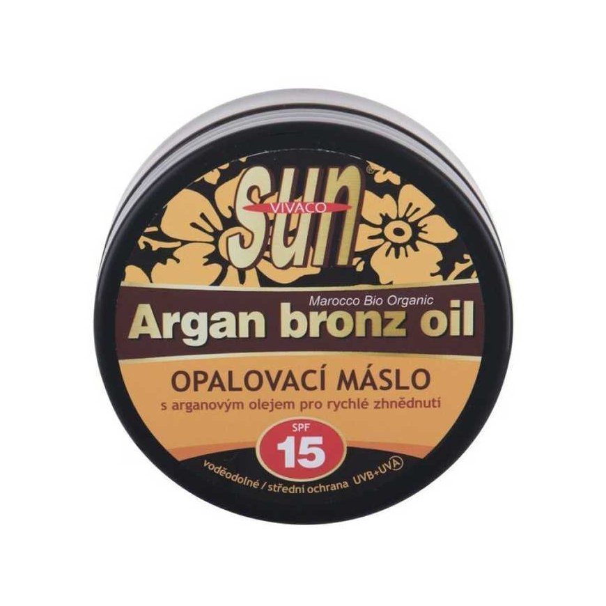 Vivaco Sun Argan Bronz Oil Suntan Butter Sun Unisex body lotion, 200 ml – 2
